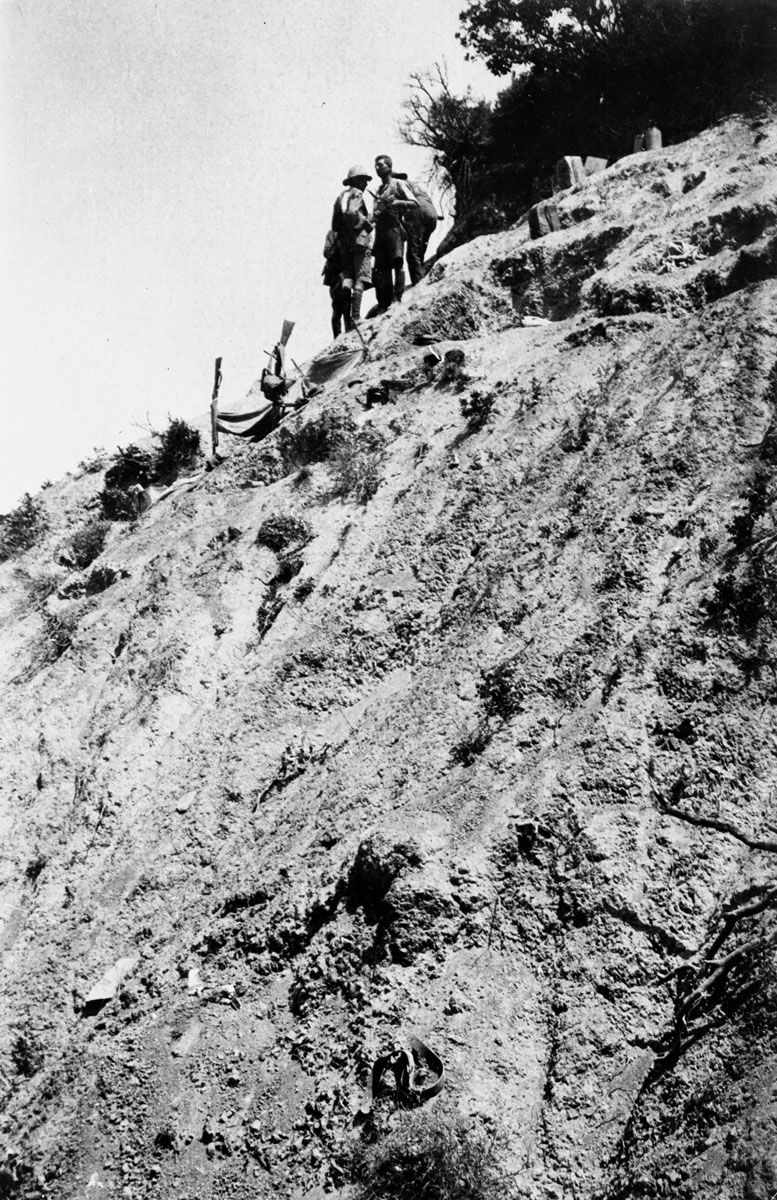 The summit of Big Table Top taken circa 6 August 1915